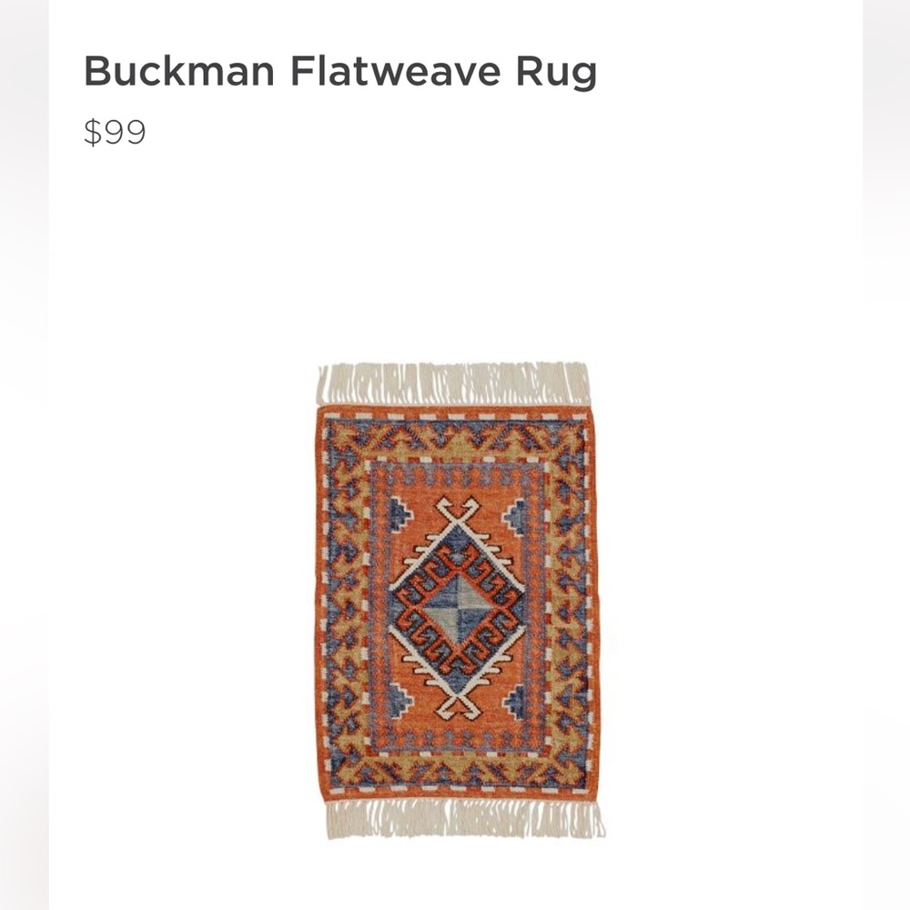 Rejuvenation - Buckman Flatweave Rug - 2x3